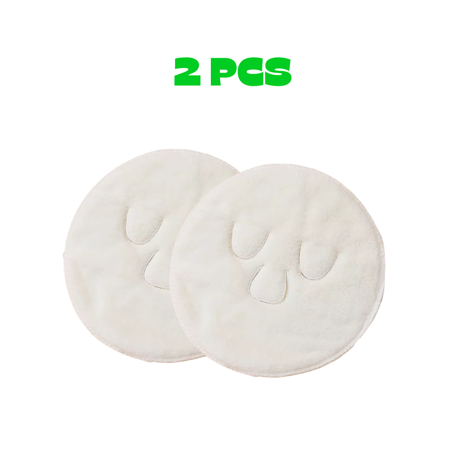 Cotton Hot & Cold Compress Face Towel Mask | Steam Heating Facial Towel for Pore Opening & Deep Cleansing - ২ পিস